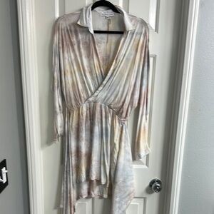 Young Fabulous & Broke Pastel Shirt Dress